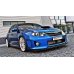 Накладка сплиттер на передний бампер на Subaru Impeza IV WRX STI